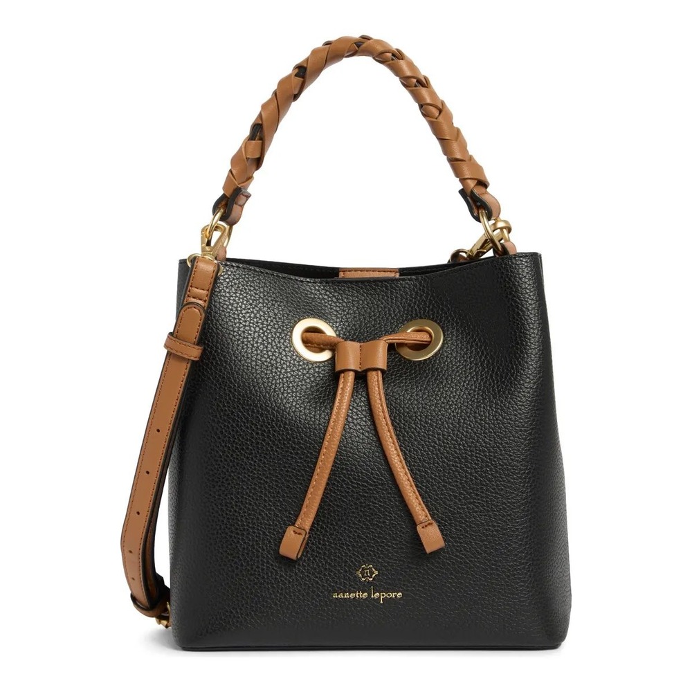 Nanette Lepore Faux Leather Bucket Bag